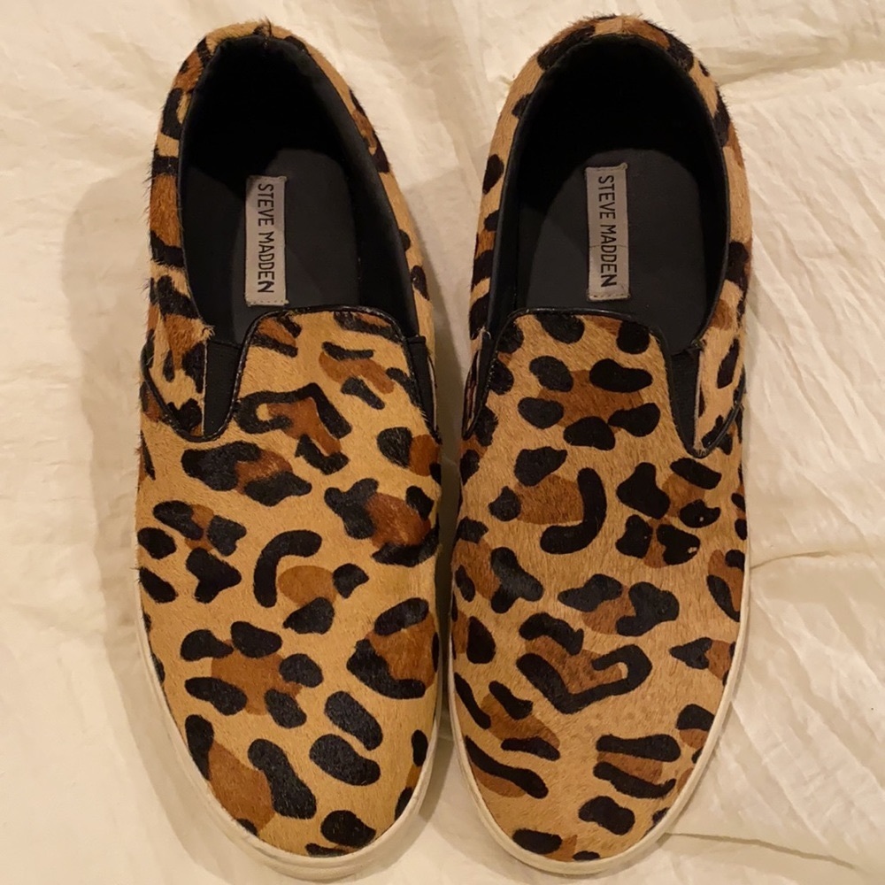 Steve Madden Leopard Shoes Size 9.5-10